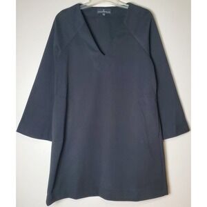 Pomander Place Small Black Audrey Dress Capsule Staple Kimono Sleeve Pockets